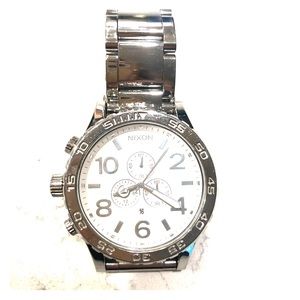 NIXON watch silver